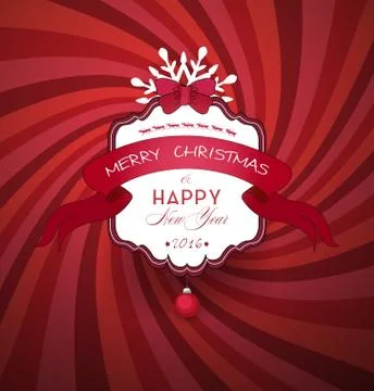 Happy Holidays Stock Illustration