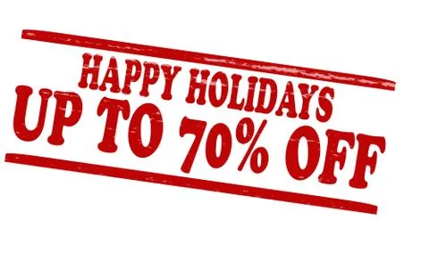 Happy Holidays Stock Illustration