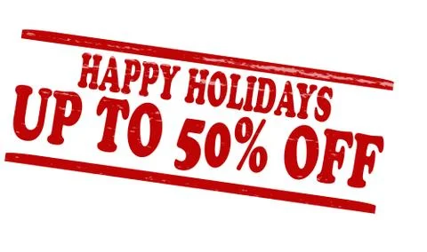 Happy Holidays Stock Illustration