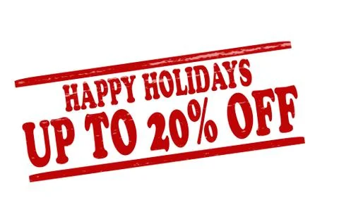 Happy Holidays Stock Illustration