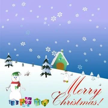 Happy holidays Illustrazione stock