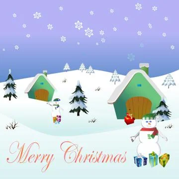 Happy holidays Illustrazione stock