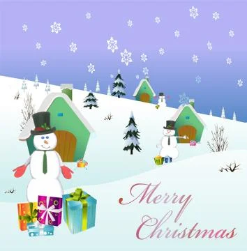Happy holidays Illustrazione stock
