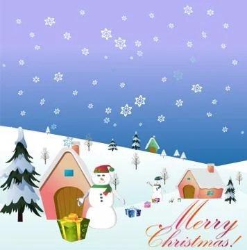 Happy holidays Illustrazione stock
