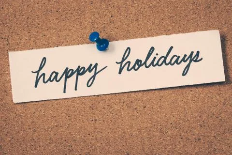 Happy holidays Stock Photos