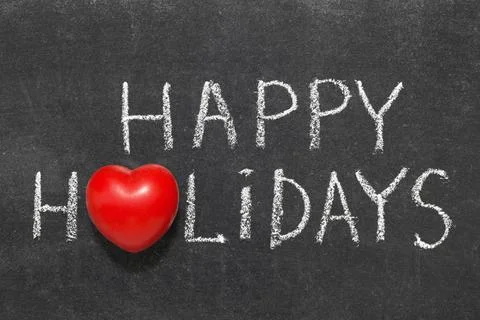 Happy holidays Stock Photos
