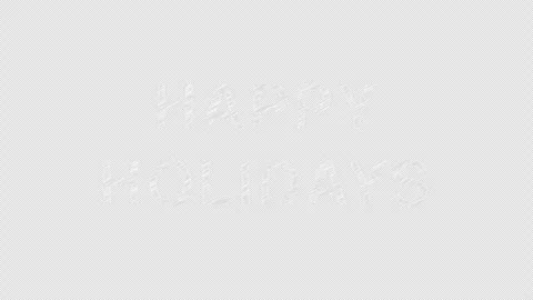 Happy holidays scribble animation title, animated scribble title 스톡 동영상 289806645