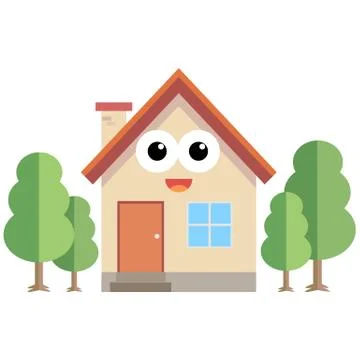 Happy home Stock Illustration