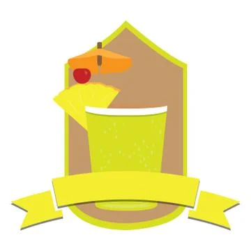 Happy hour Stock Illustration