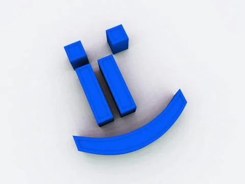 Happy Icon Face Stock Illustration