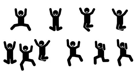 Happy Stock Illustration