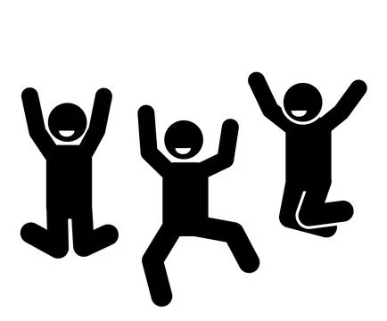 Happy Stock Illustration