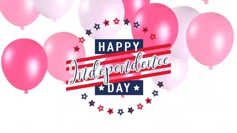 Happy independence day animations Stock Footage 274633867