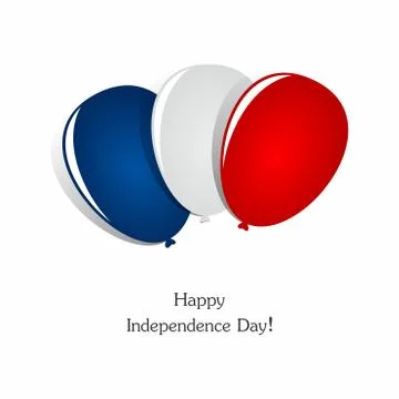 Happy Independence Day Stock Illustration