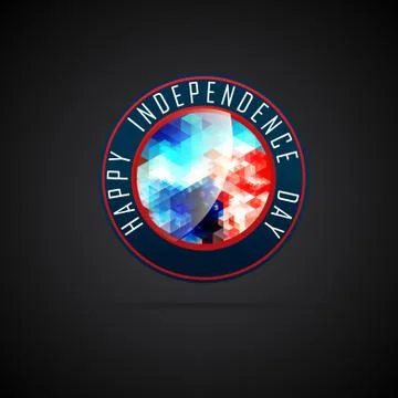 Happy independence day Stock Illustration