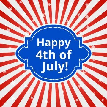 Happy Independence day Stock Illustration