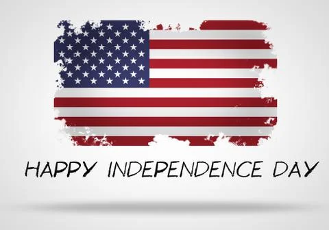 Happy Independence Day Stock Illustration