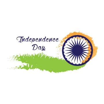 Happy independence day Stock Illustration