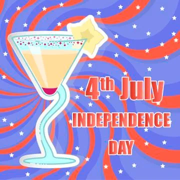 Happy independence day Stock Illustration