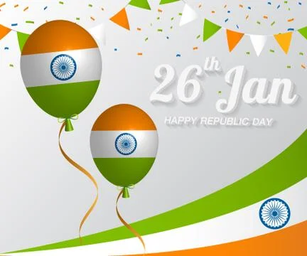 Happy Independence day India, Vector illustration イラスト素材