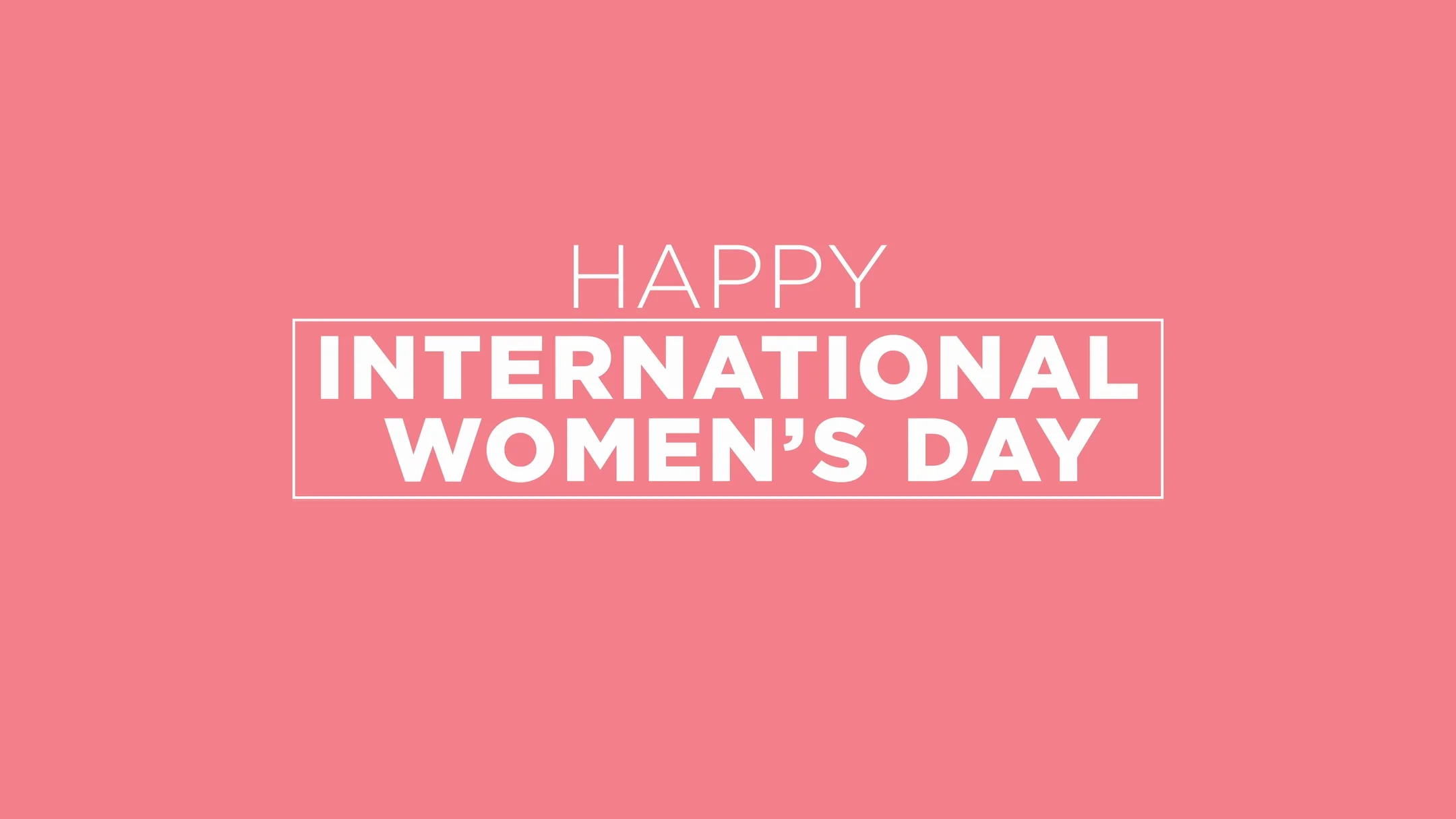 Happy International Women's Day Animated... | Stock Video | Pond5