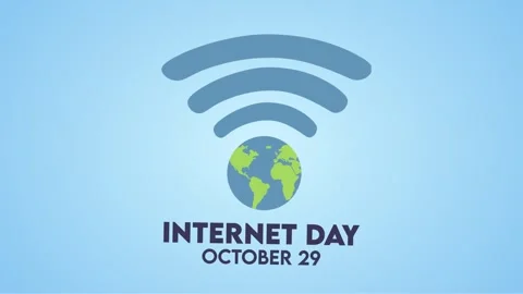 Happy Internet Day for All Stock Footage 293545156