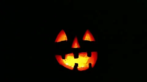 Happy jack o lantern Stock Footage 22160260