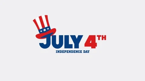 Happy July 4th Celebrating Independence with Pride Stock Footage 306419082