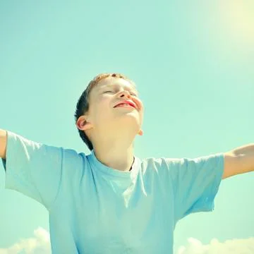 Happy Kid Foto stock