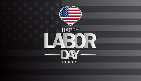 Happy Labor Day background Stock Illustration