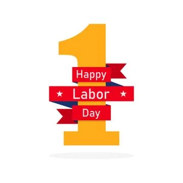 Happy Labor Day background. Vector illustration. Stock Illustration