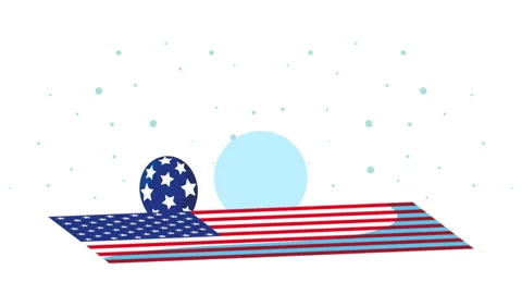 Happy labor day celebration with workers lifting lettering Stock Footage 136633939