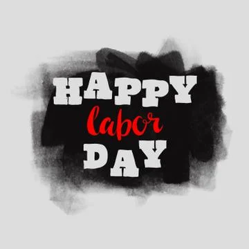 Happy labor day Stock Illustration