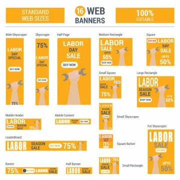 Happy Labour day design with creative background vector Illustrazione stock