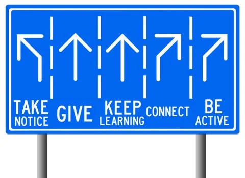 Happy life Stock Illustration