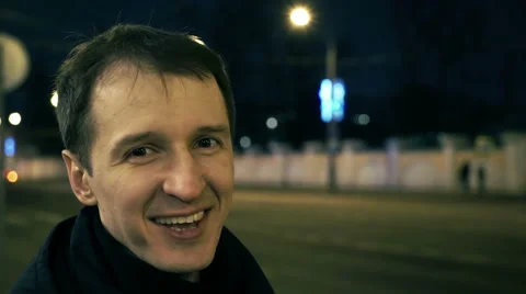 Happy man Stock Footage 48338537