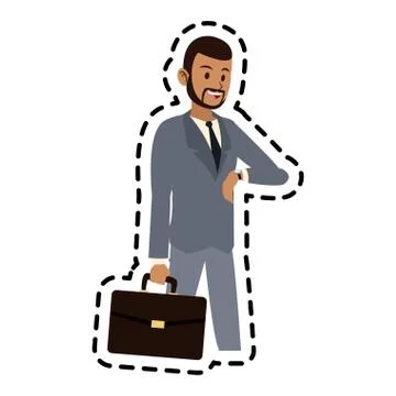 Happy man icon image 스톡 일러스트