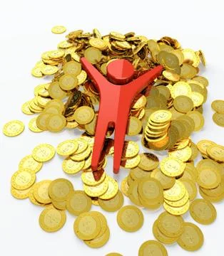 Happy man Stock Illustration