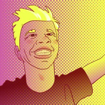 Happy-Man Stock Illustration