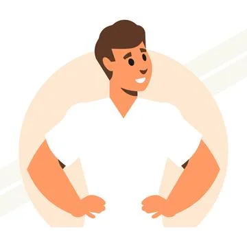 Happy-man Stock Illustration