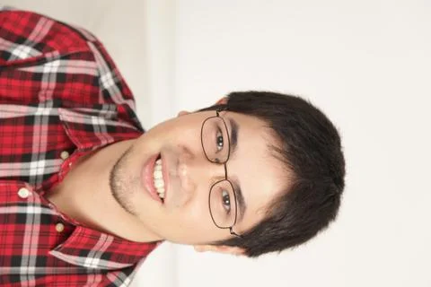 Happy man looking at camera Stock Photos