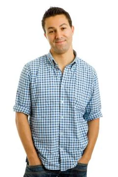 Happy man Foto stock