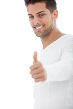 Happy man Stock Photos