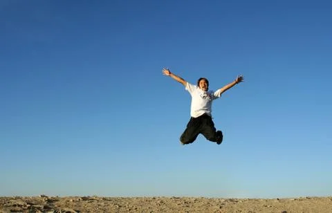 Happy man Stock Photos