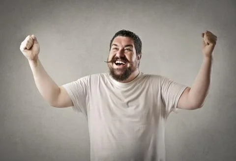Happy man Stock Photos