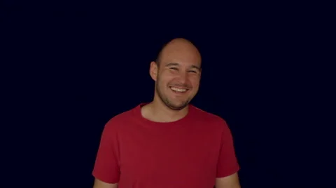 Happy man running 库存影片 57479337