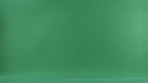 Happy man talks over smartphone on Christmas, green chroma key background Stock Footage 86590216