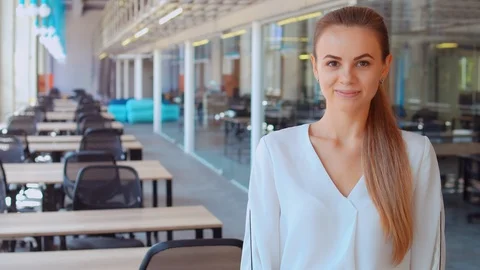 Happy manager in start up company Stock Footage 103114225