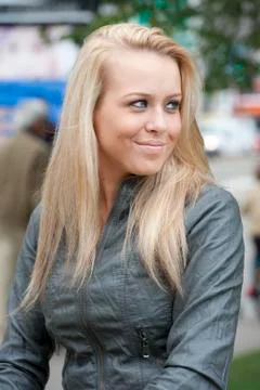 Happy Model Stock Photos