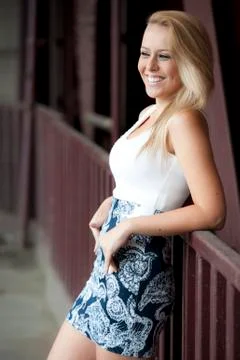 Happy Model Stock Photos